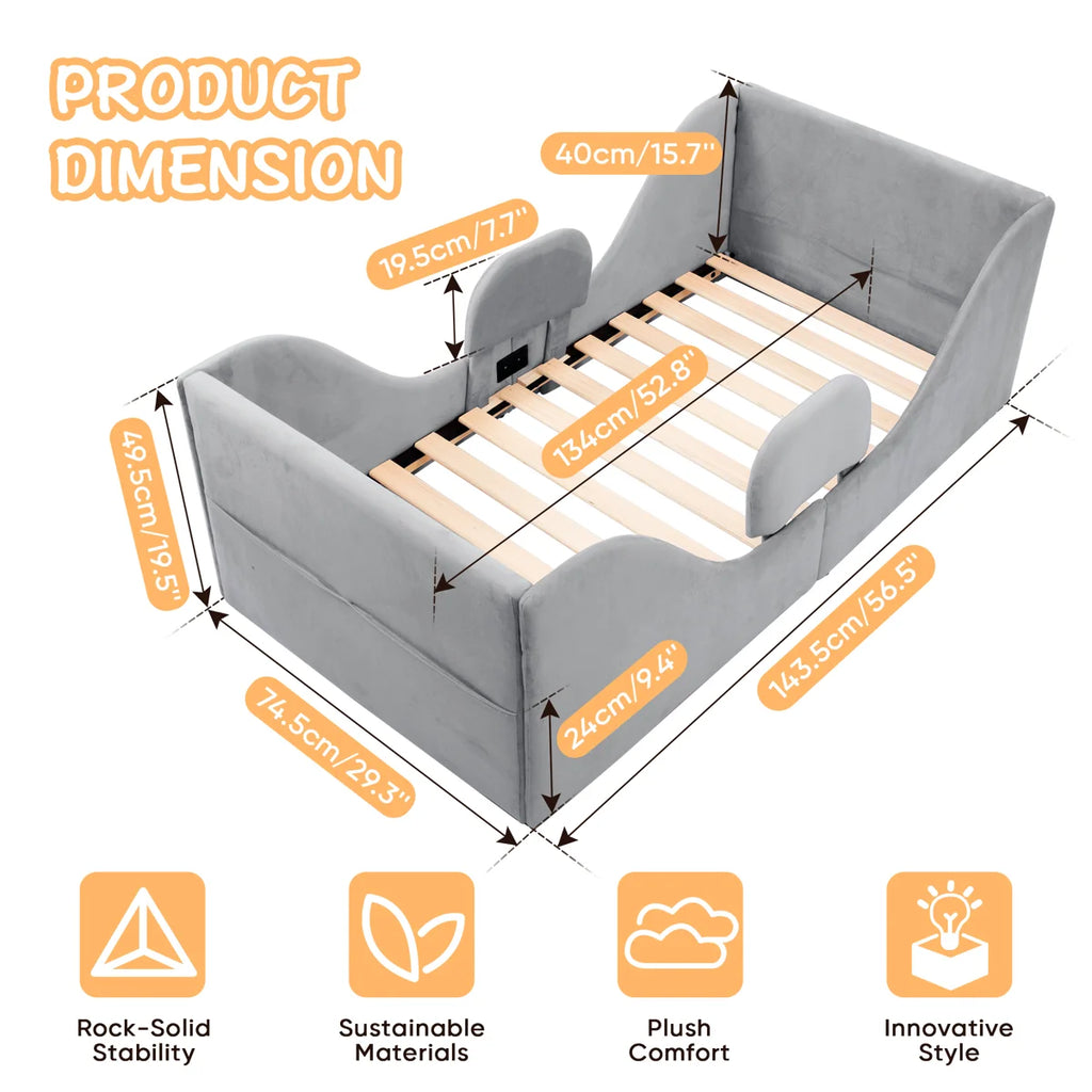 Toddler Floor Bed