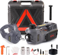 EFFIROSO Portable Electric Car Jack 5 Ton 12V Hydraulic Car Jack Set