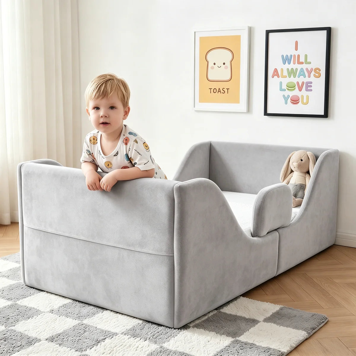 Toddler Floor Bed